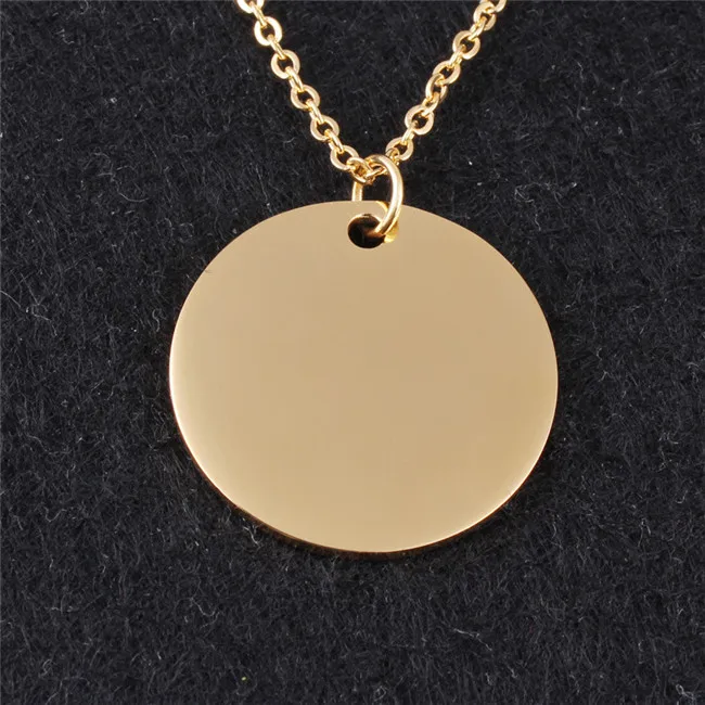 
Custom Brass Tag Plate Round Copper Tag 