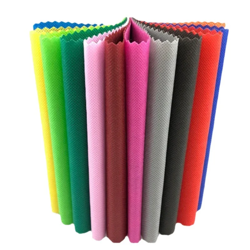 Colorful High Quality PP Spunbond Nonwoven Fabric Roll/Polypropylene nonwoven fabric
