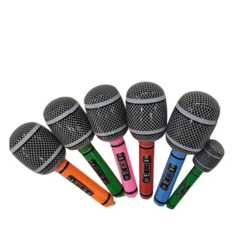 YongRong factory inflatable toys for kids Inflatable PVC Inflatable microphone toy