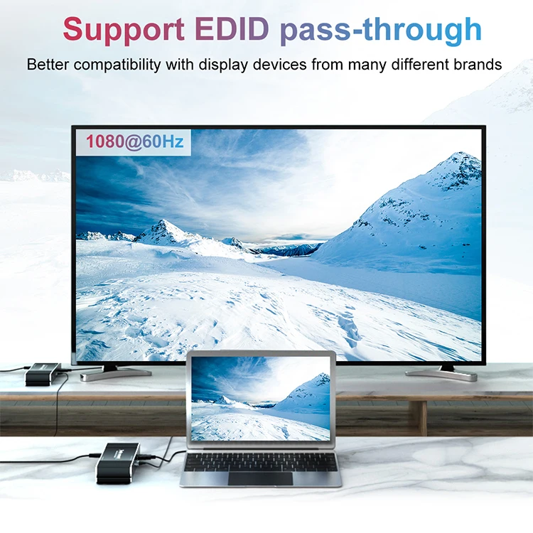  Оптовая цена удлинитель kvm usb для домашних игр 100 м hdmi