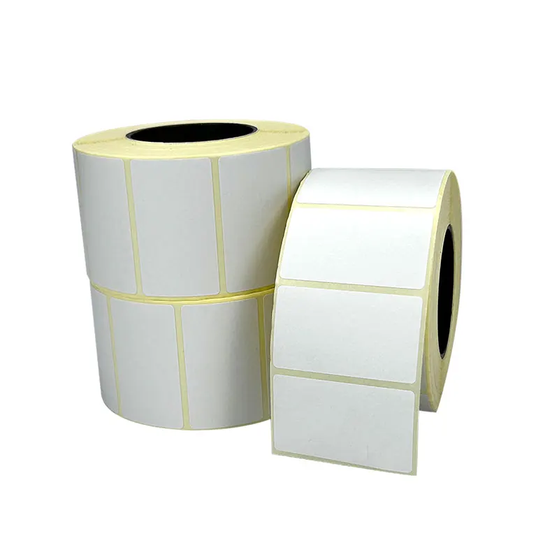 Manufacturer special price direct sales yellow background thermosensitive adhesive label 43 * 25