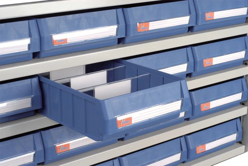 Пластиковые ящики для хранения полки корзины склада и офиса