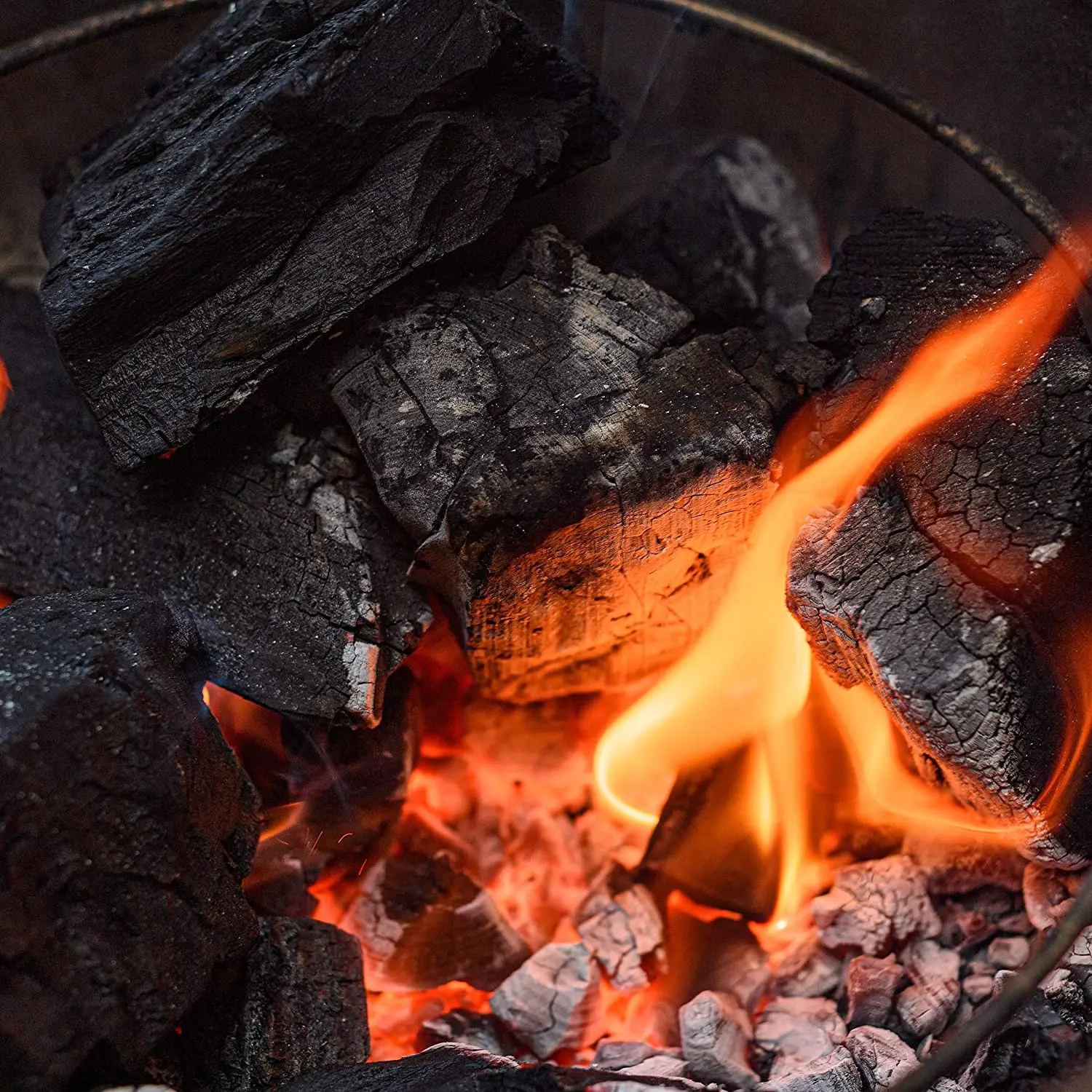 BBQ Grill Camping Firestrarter Wood Stove Smoker Pellets Lump Charcoal Fireplace 100% All Natural Wood Fire Starter 24 Squares