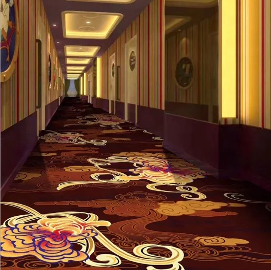 Durable Wall To Wall Pure Wool Carpet