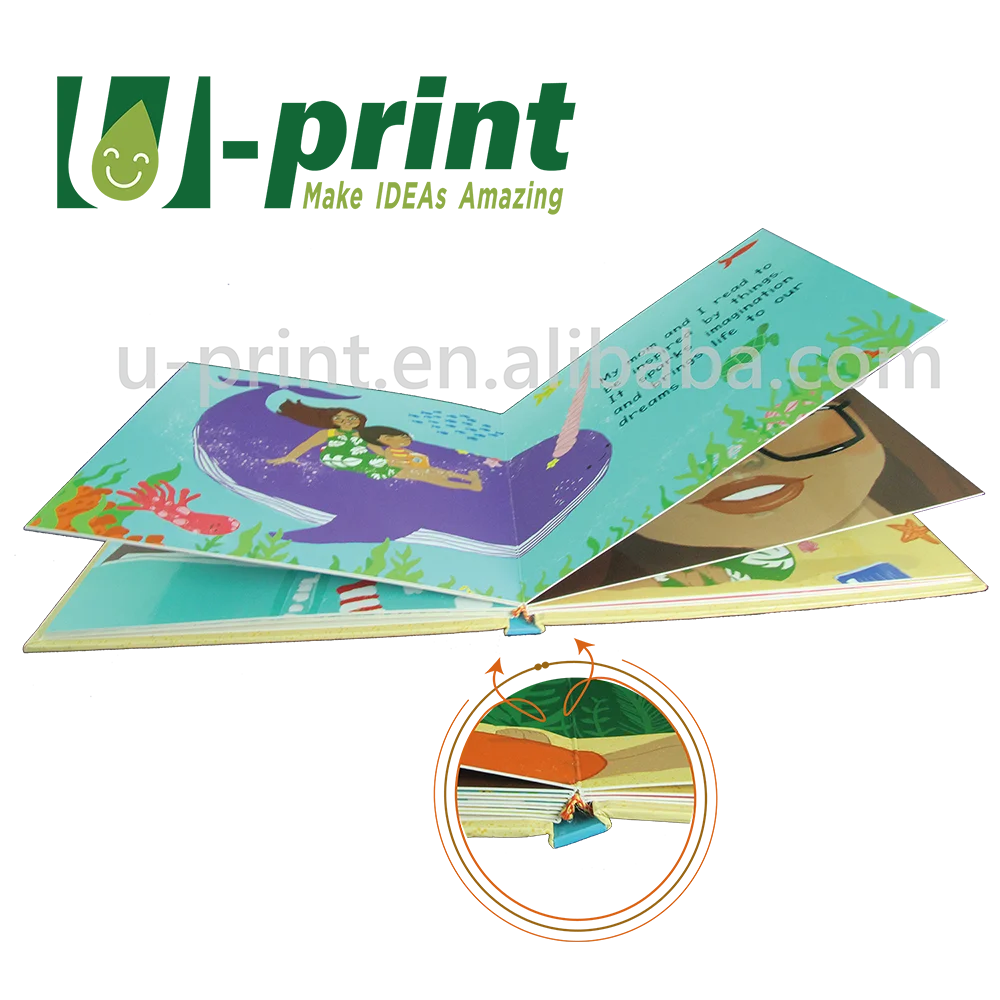 Offset Printing Service Hard Cover Children Story Books English Version Or Custom Other Version