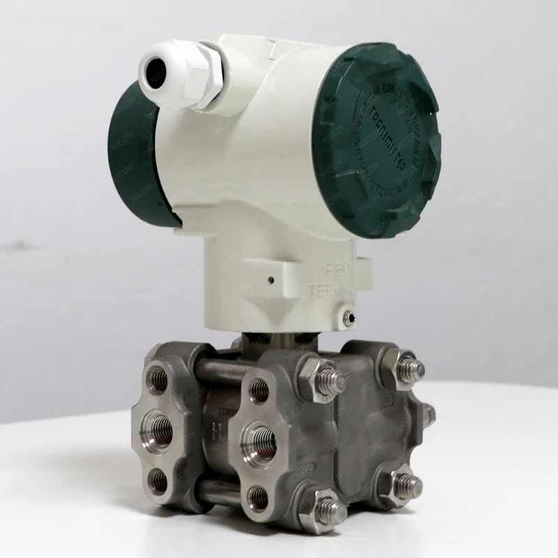 NICON 4-20mA HART Protocol Smart Monocrystalline Silicon 3051 Differential Pressure Transmitter For Air