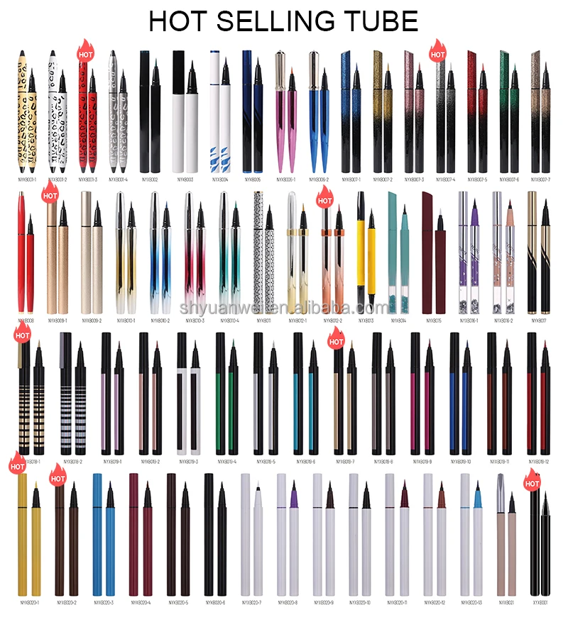 ES71  New Arrivals Waterproof Long Lasting Oil Free Water Based Eyeliner Custom Logo Eyeliner