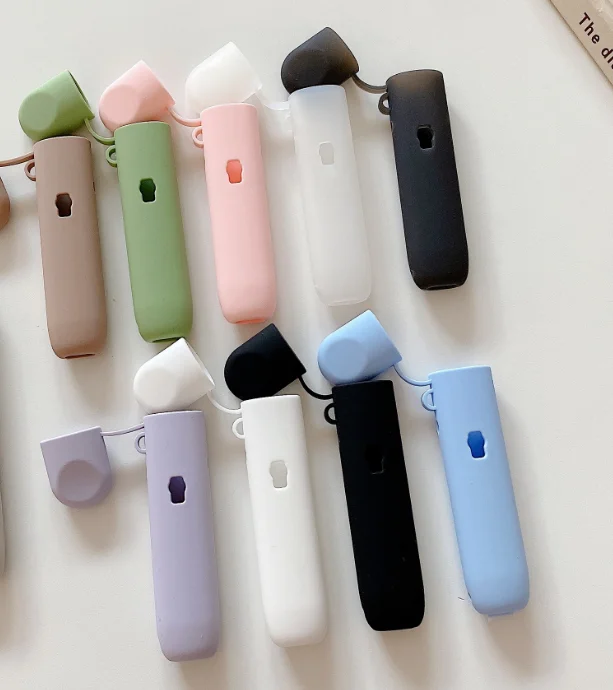 OEM Electronic Cigarette Lighter USB Operated Metal Vaper Smoking Accessory  Supplies Cigarette Tobacco Lighter Silicone case