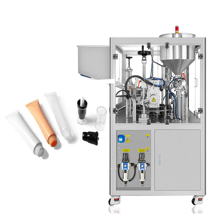 Plastic PE hose emulsion hand cream container facial cleanser packaging machine Cosmetic Filling Equipment