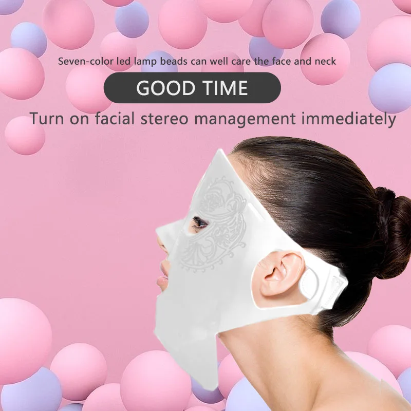 Anti Wrinkles Face Lift Skin Tightening Machine Face Firming Electric Face Toning Device Light Therapy Led Facial Masks