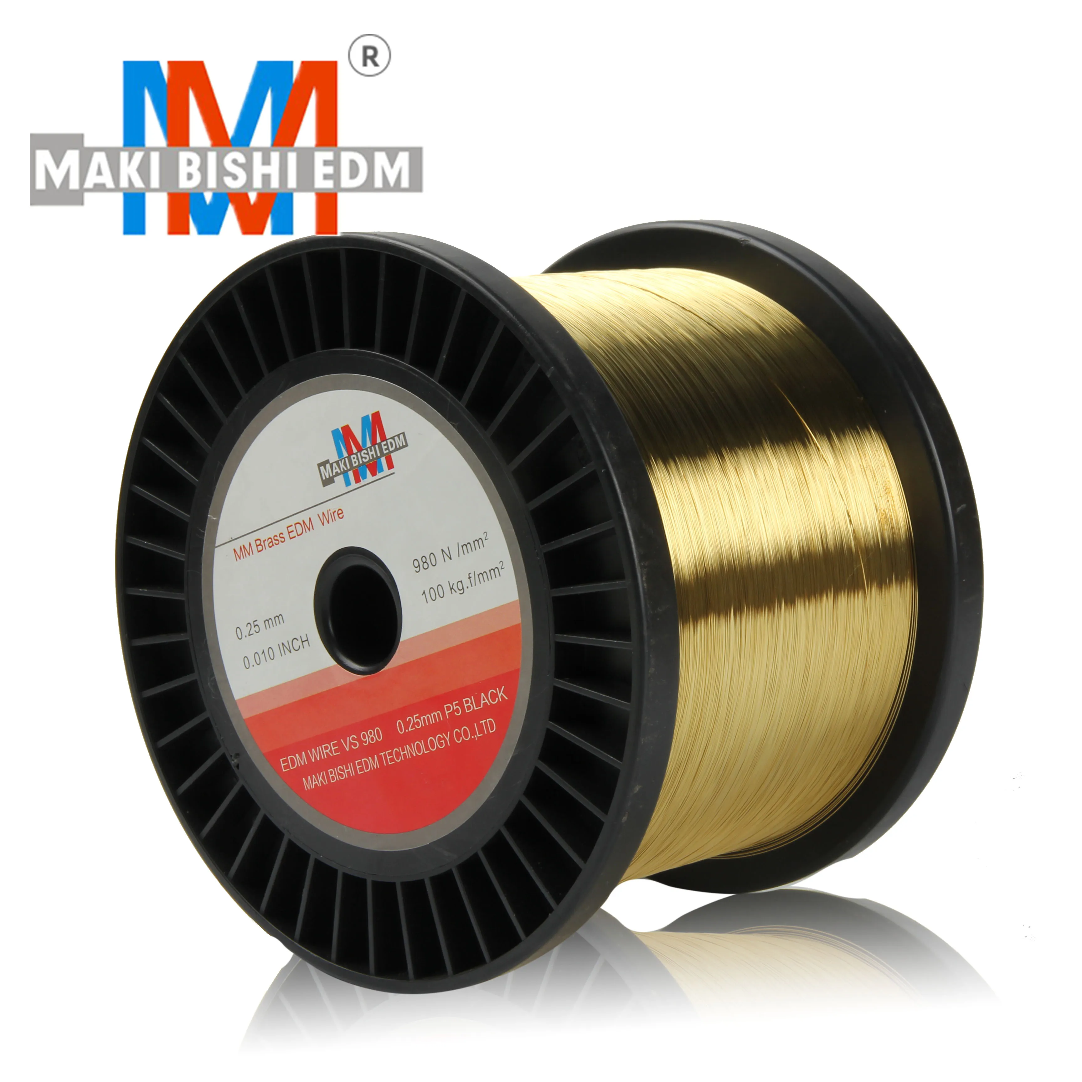 MAKI BISHI EDM Manufacturer supply  Brass Wire 0.25mm