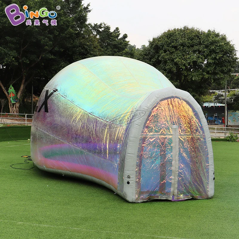 Bingo Customized Inflatable Design Outdoor Giant Inflatable Whale Tent For Advertising Decoration