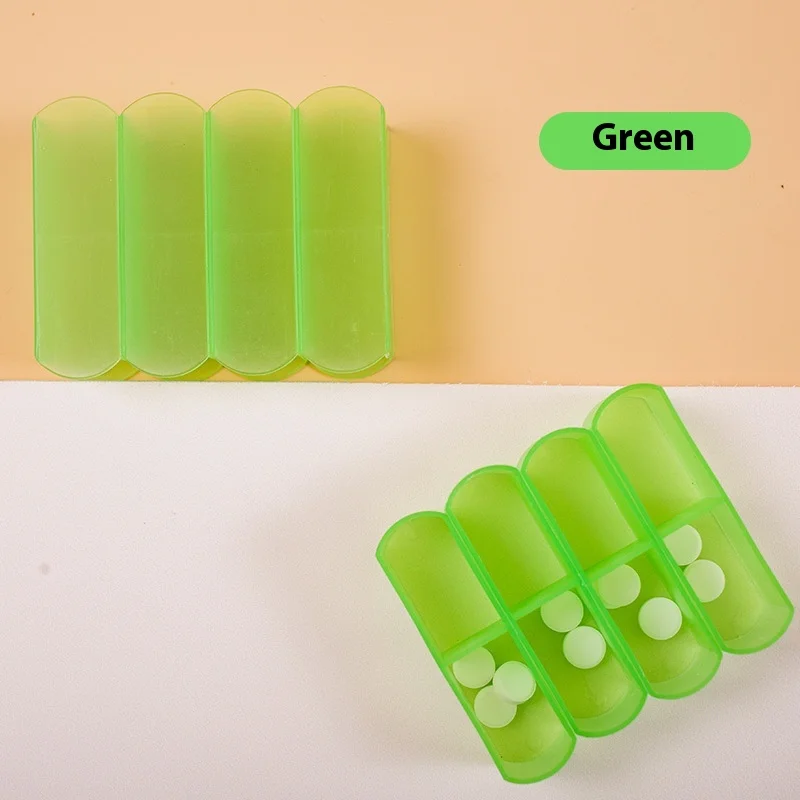 New product packing in a week light-proof portable pill box outdoor travel kit sub-pack portable medicine box storage box