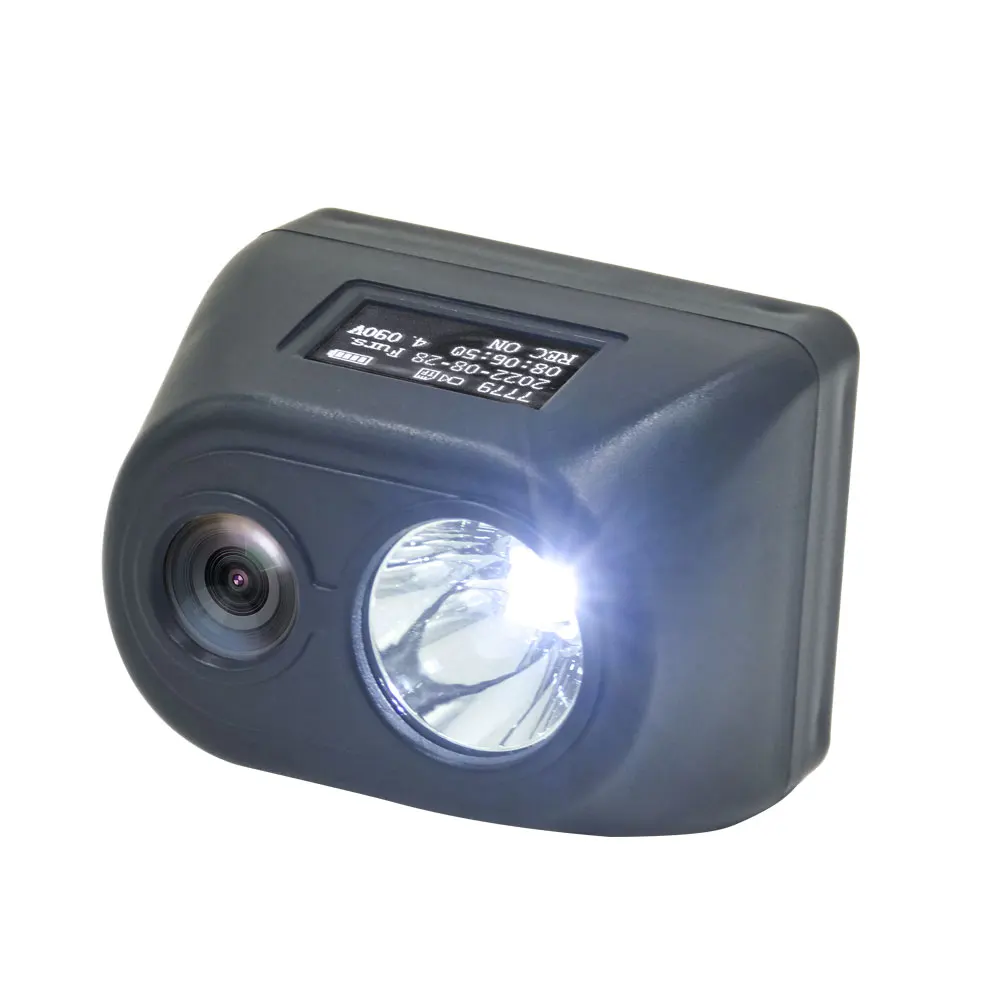 LED Miners Cordless Safety Emergency Rechargeable Headlamp With Camera Display Led