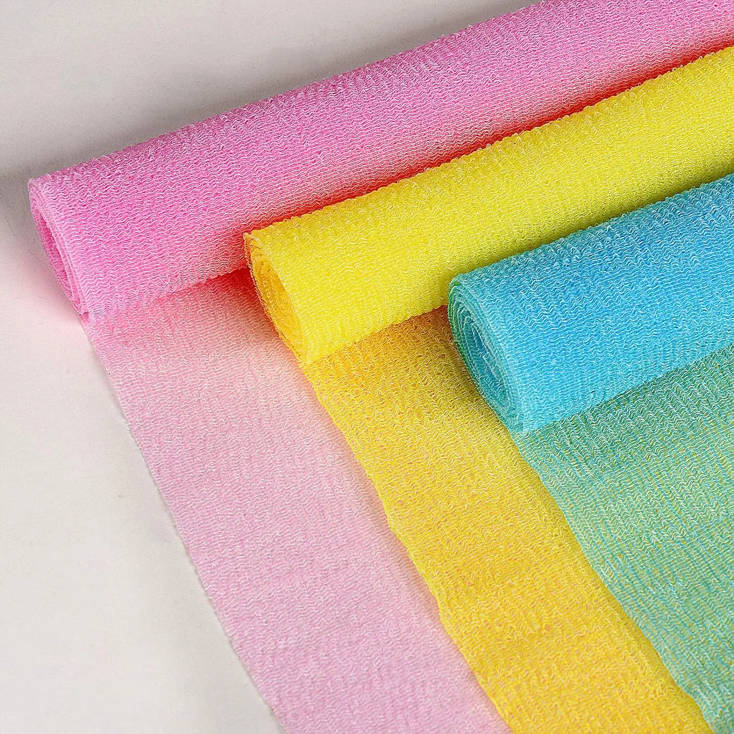 Body Wash Towel Beauty Skin Exfoliating Cloth Nylon Bath Washcloth Skin Polishing Body Back Scrubber for Hotel