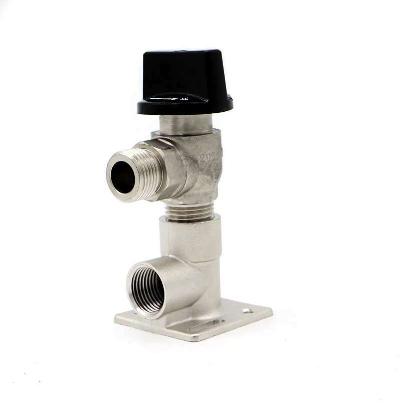 Газовый клапан с латунным покрытием для газового столешника 1/2 основанием '3/4'
