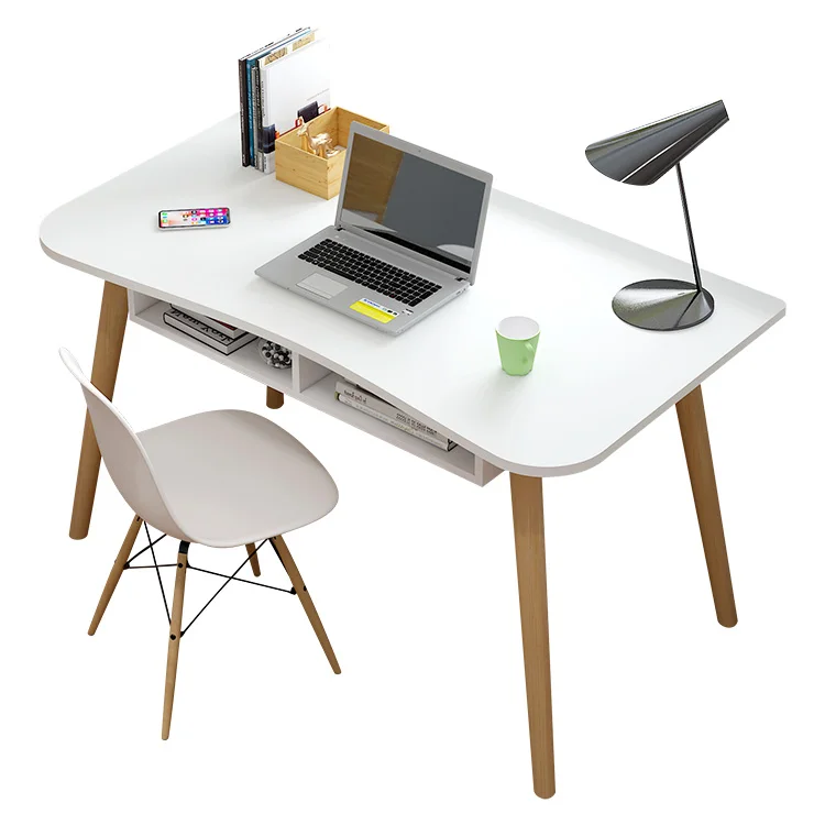 
Custom OEM Popular Office Computer Desk with cabinet Wholesale study laptop executive wooden MDF modern home office desk 