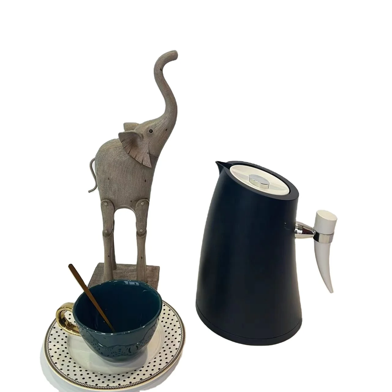 New Design Popular  Pink Glass Refill  Vacuum Flask Thermos Coffee Tea Pot