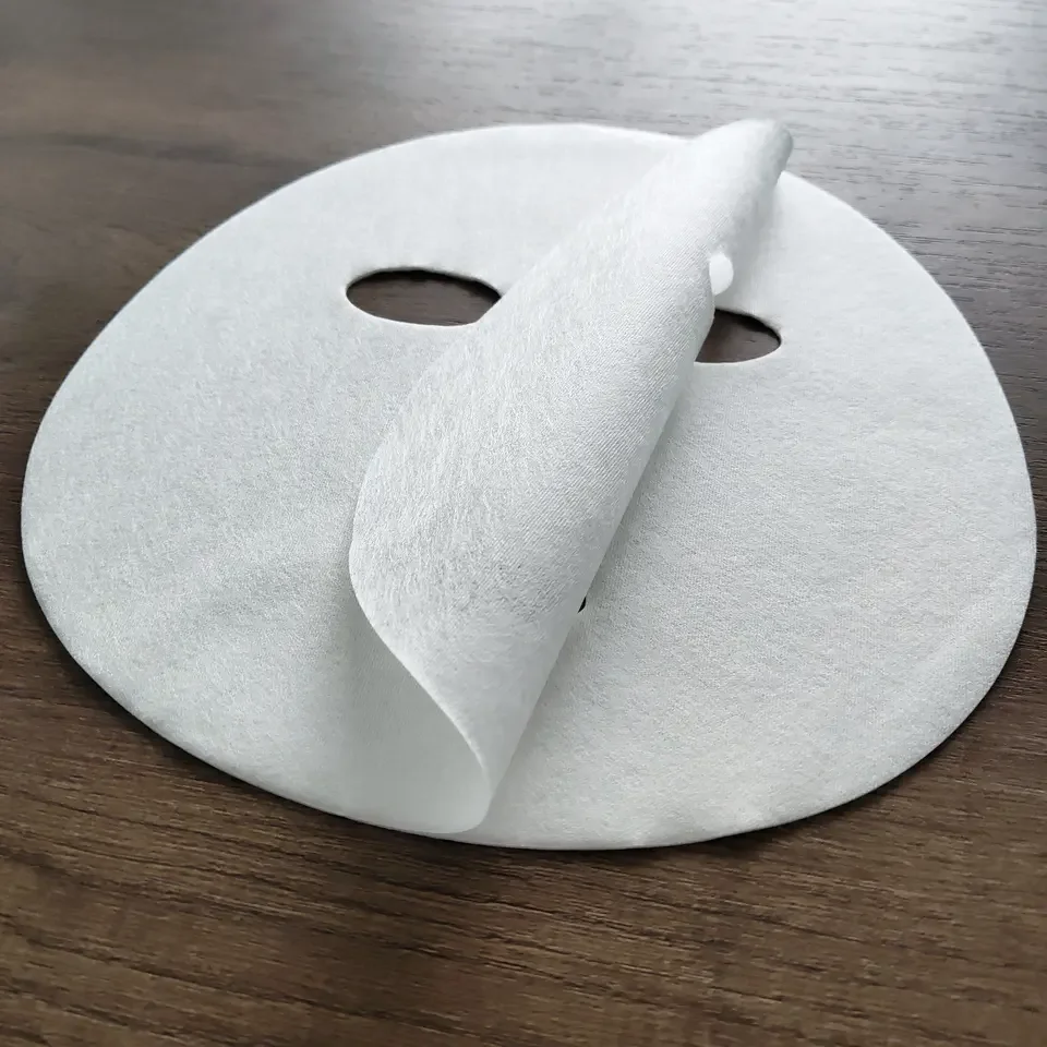 Face Sheet Mask Disposable spunlace non-woven fabrics dry mask sheet ultra thin Copper ammonia fibre face sheet mask