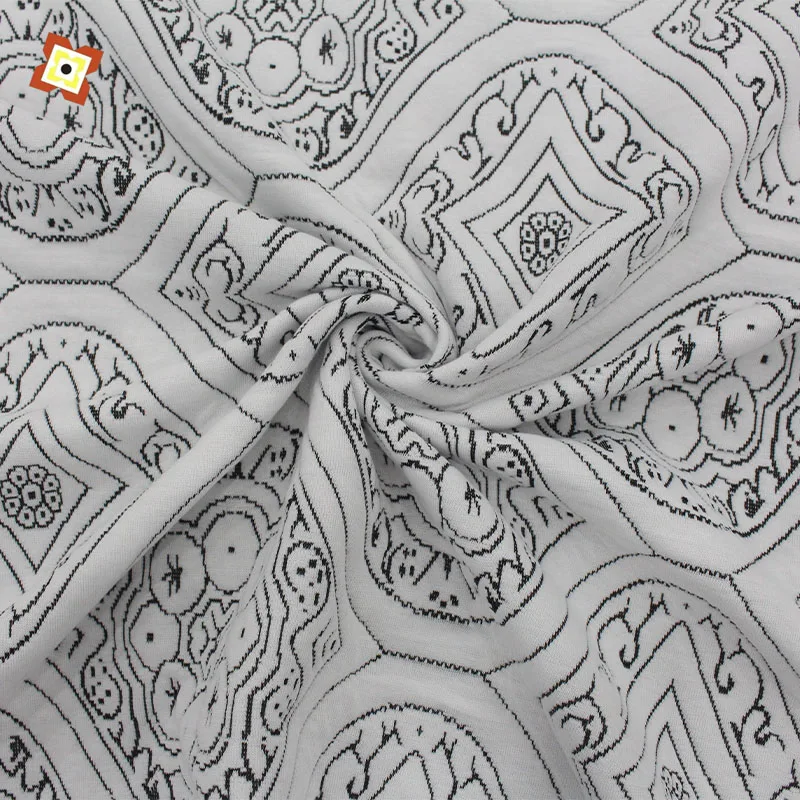 Ticking Bamboo Organic Stretch Bamboo Fabric Antimicrobial & Healthy Eco-friendly Bamboo Jacquard Knitted Mattress Fabric