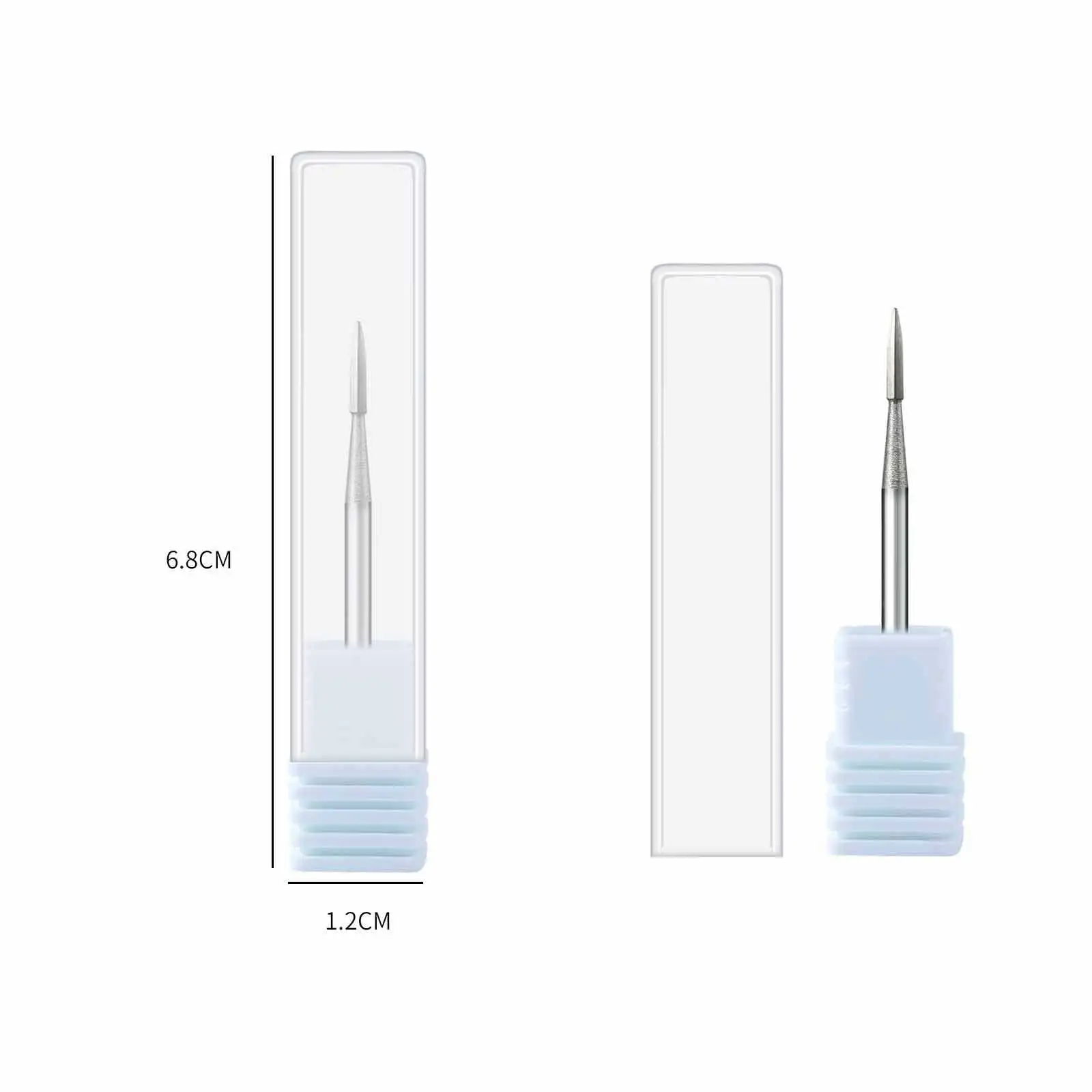 Misscheering Tungsten Carbide Milling Cutter Burrs Nail Drill Bits Nail File Manicure For Nail Art Tools