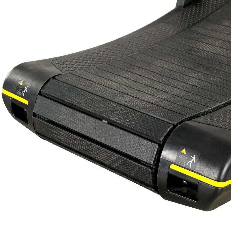 Commercial unpowered treadmills in gyms tracked curved mechanical treadmills curved household treadmills