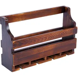 Домашний винный шкаф креативный Европейский современный крепкий твердый Волшебный настенный винный шкаф из массива дерева