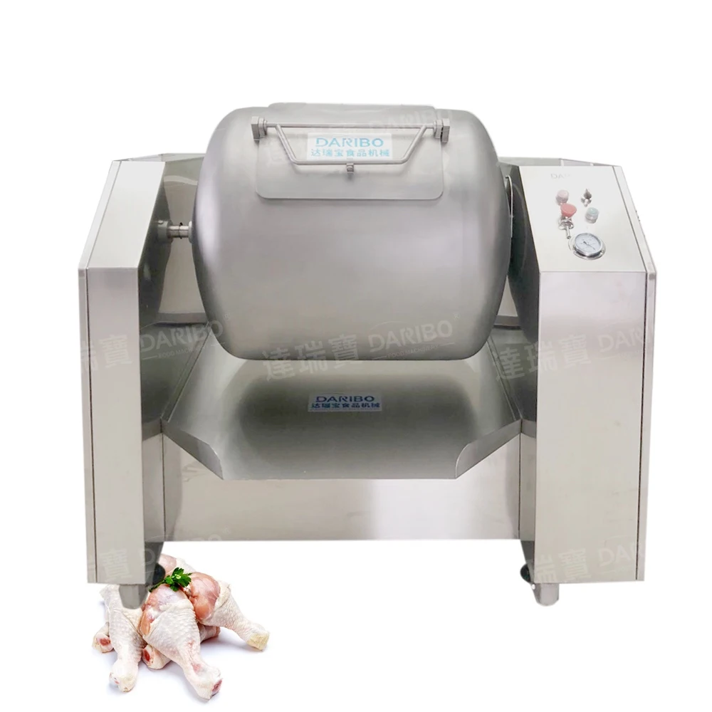 New design vacuum salmon pangasius marinating machine Cooling function vacuum tumbler