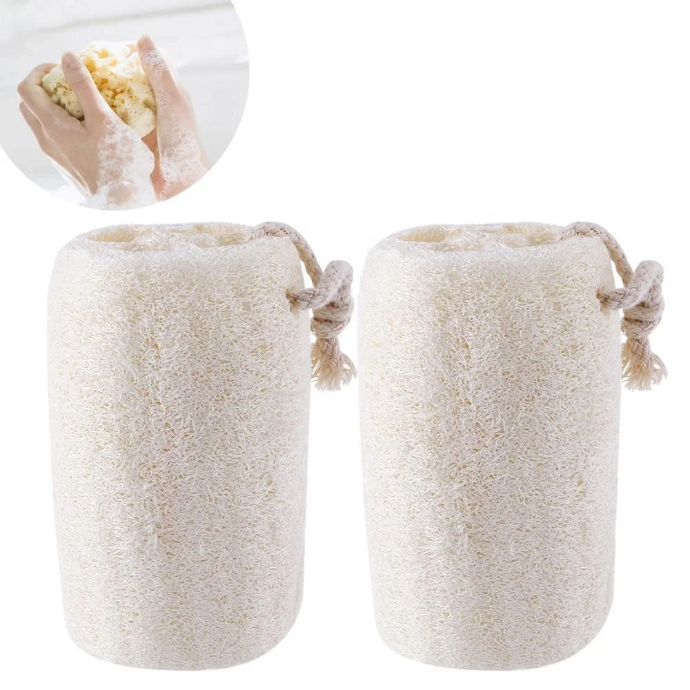 4Inch (dia 5-7cm) Natural loofah/luffa sponge