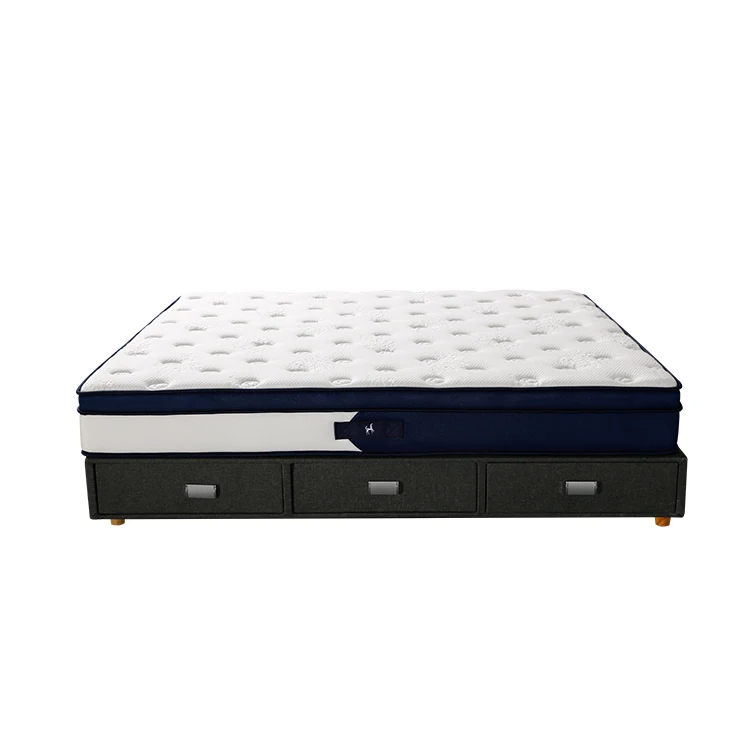Wholesale Compressed mattress latex and sponge pocket spring Mattress Vacuum Package hotel  bonnell spring mattress