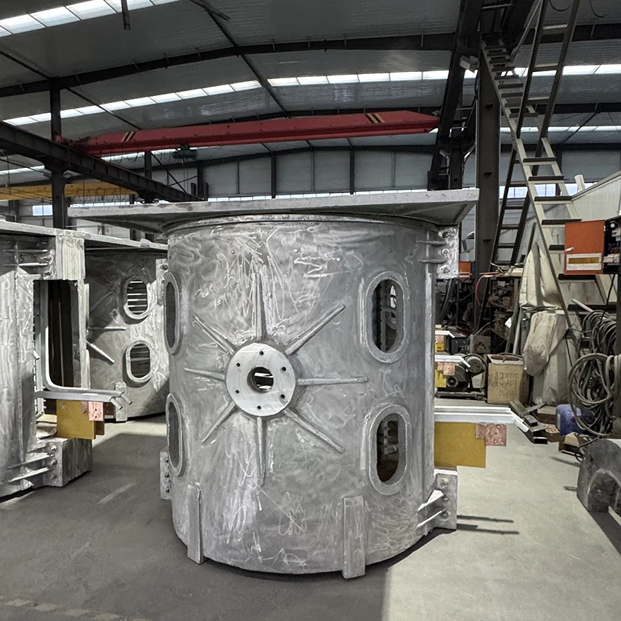 Factory Price Induction Sintering Furnace Induction Melting Furnace 120Kw 20 Ton Induction Melting Furnace
