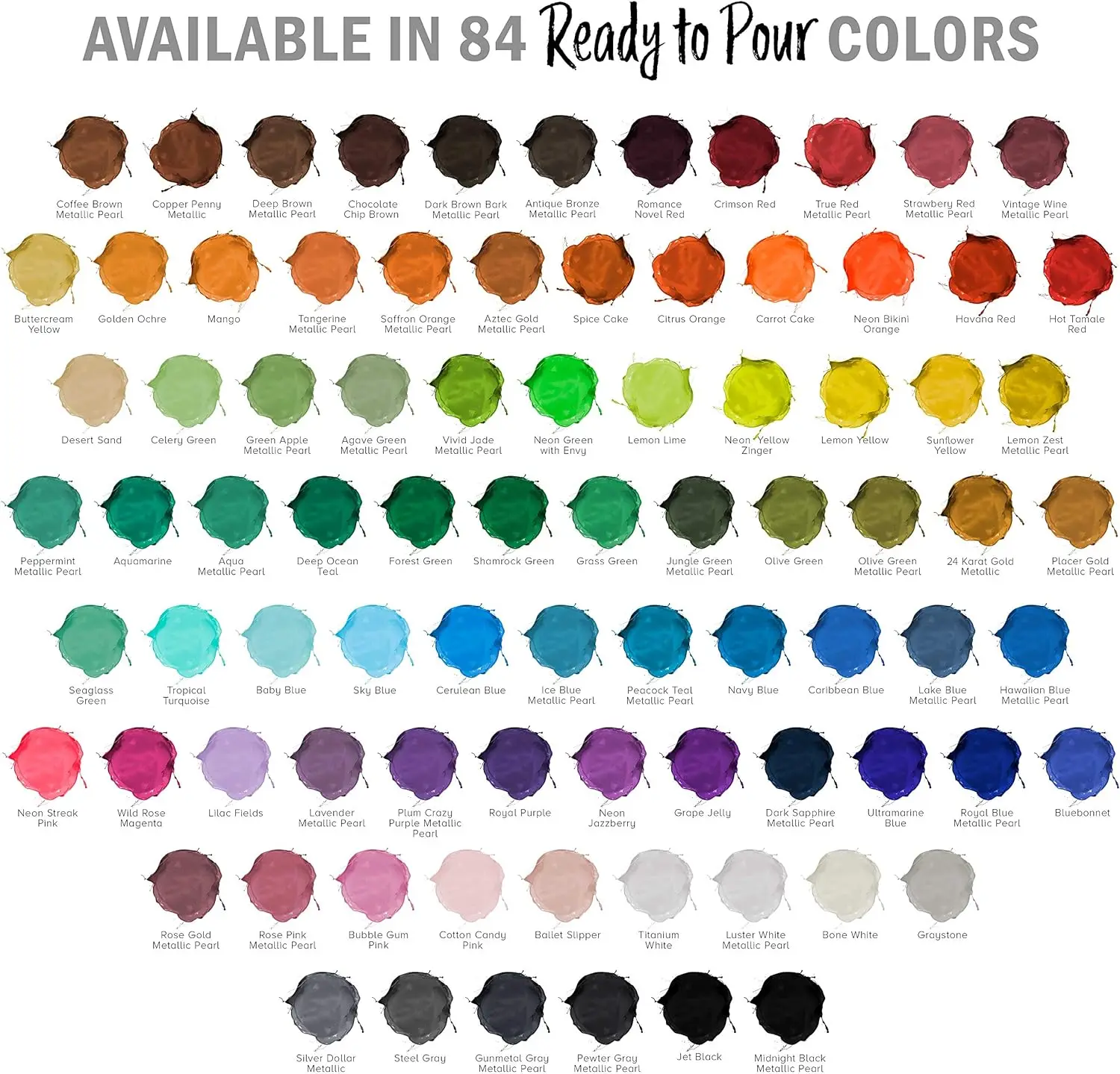 Premium 33.8Oz/1000ml Pre-Mixed Water-Based Crafts Wood Canvas Clay Rocks and more 24 Karat Gold Metallic Acrylic Paint