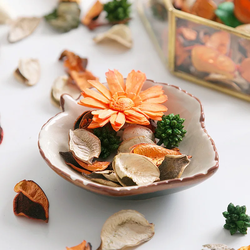 New Product Arrival 2022 Amazon Top Seller Cheap Handmade Dried Flowers Scented Fragrance Set Sachet Potpourri For Valentines