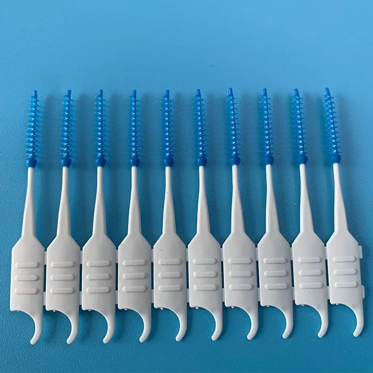 Portable Oral Hygiene Interdental Brush Tooth Cleaning Customizable Adult Interdental Brush For Family Travel