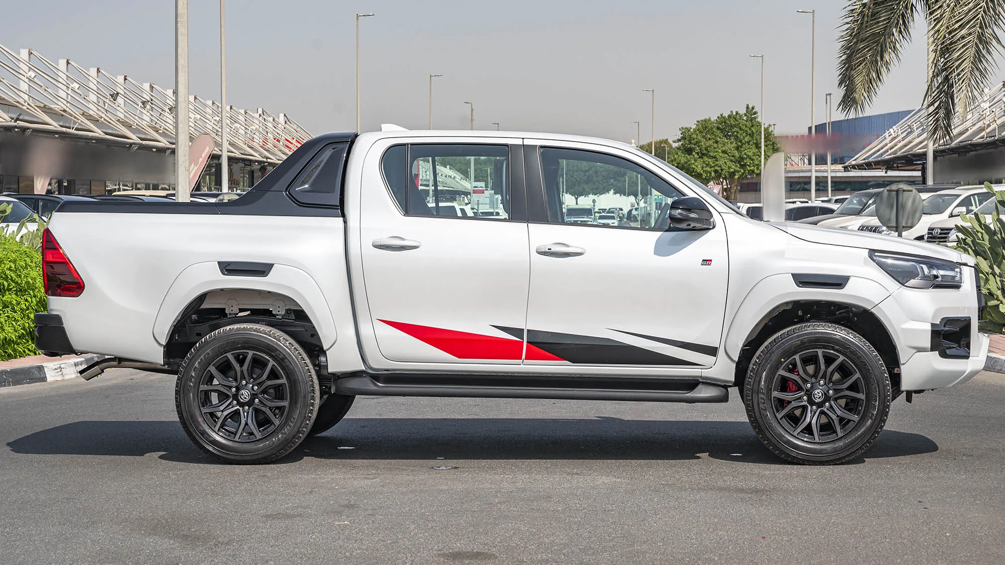Briefly Used   2019-2023 TOYOTA HILUX DC GR SPORT 2.8D AT 4X4 MY2023- BLACK 2024 Car RHD/LHD READY TO DELIVER TO DOOR