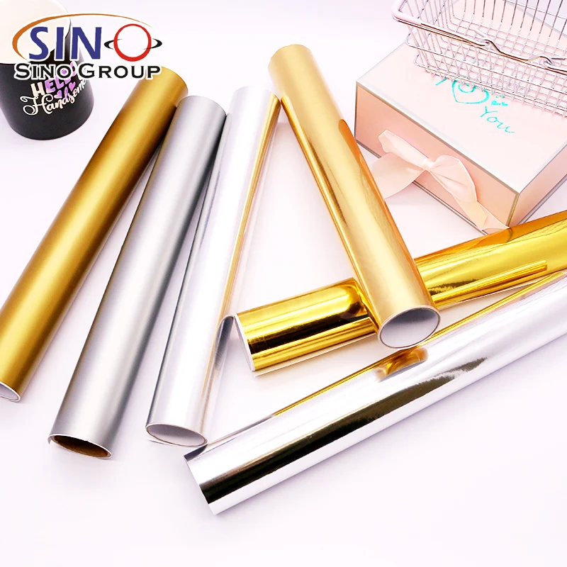 Графический рекламный знак хромированный металлик виниловый 0 305x1 52 м 12x60 дюймов матовое золото домашнее животное поделки режущий плоттер наклейка