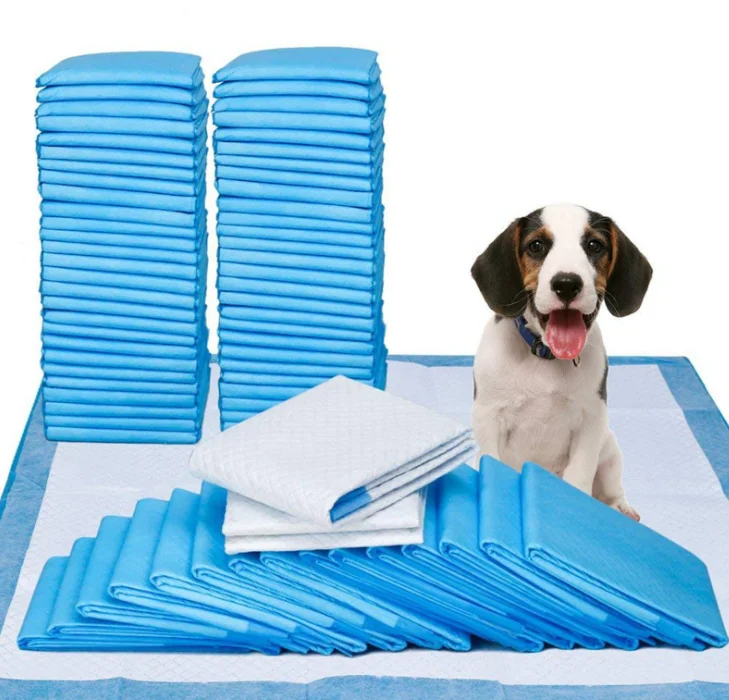 Hot seller water absorber mat dog pads puppy training disposable pet pee pads