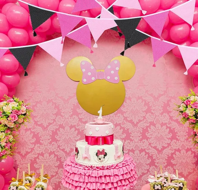 Party Pennant Flag Tassel Multicolor Spring Camping New Banner Birthday Baby Themed Party Banner Bunting Flags