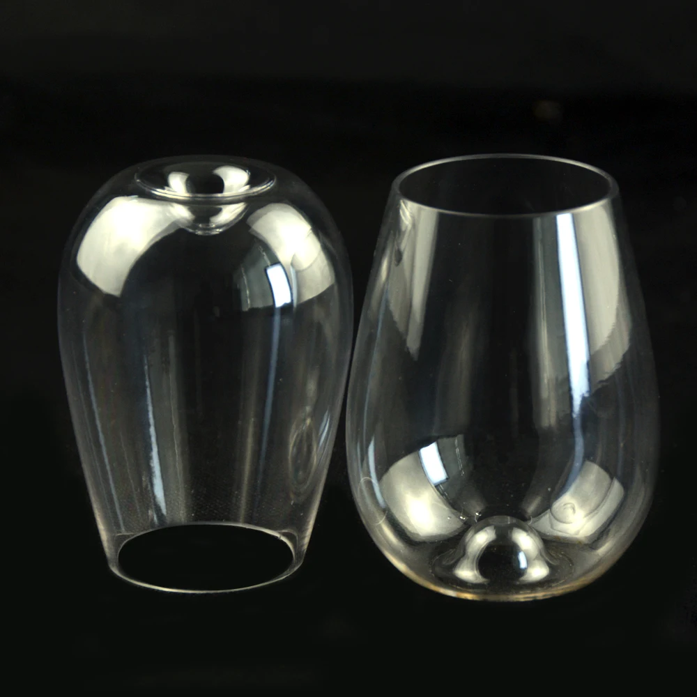 
High Quality 10oz plastic wine glasse Stemless Wine Glass New Style Unbreakable drinkingware for party 