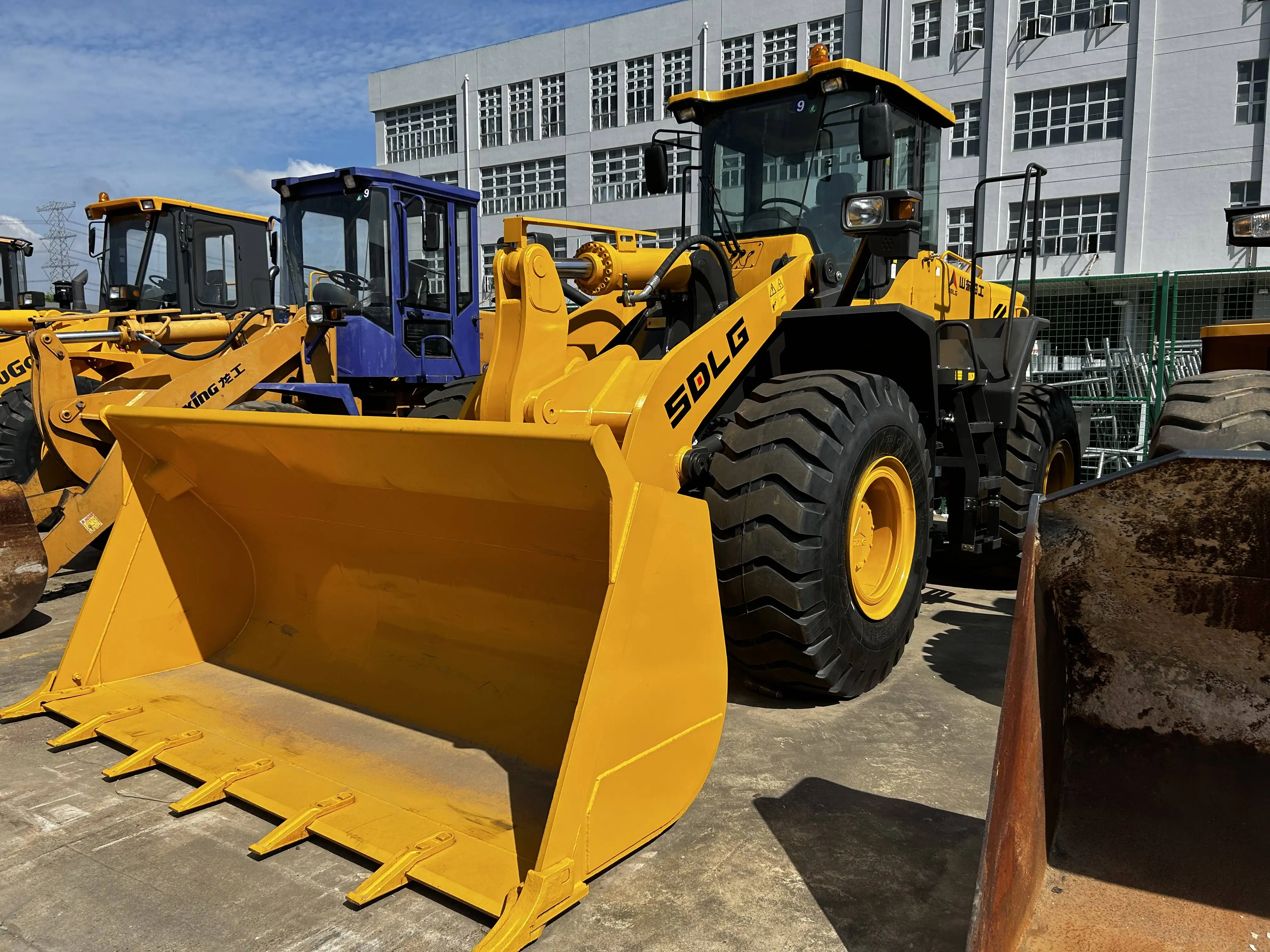 Used Sdlg956L Pay Loader 5t Capacity Wheel Loader Sdlg956l Second Hand Front Loaders For Sale