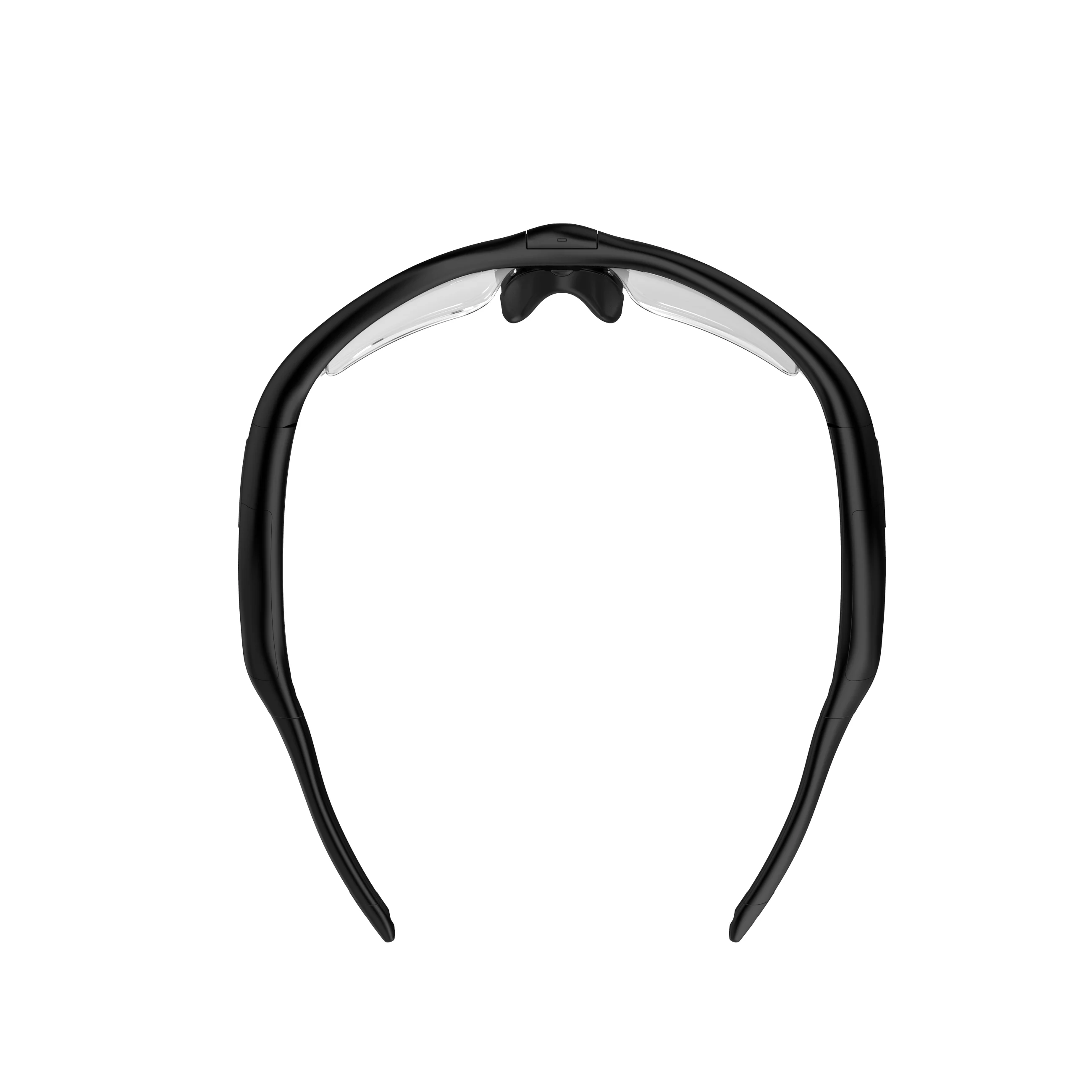 Gogloo E7 High performance 1080P  wifi camera glasses for Racing sports ( with Tiltable camera, black frame and clear lenses )