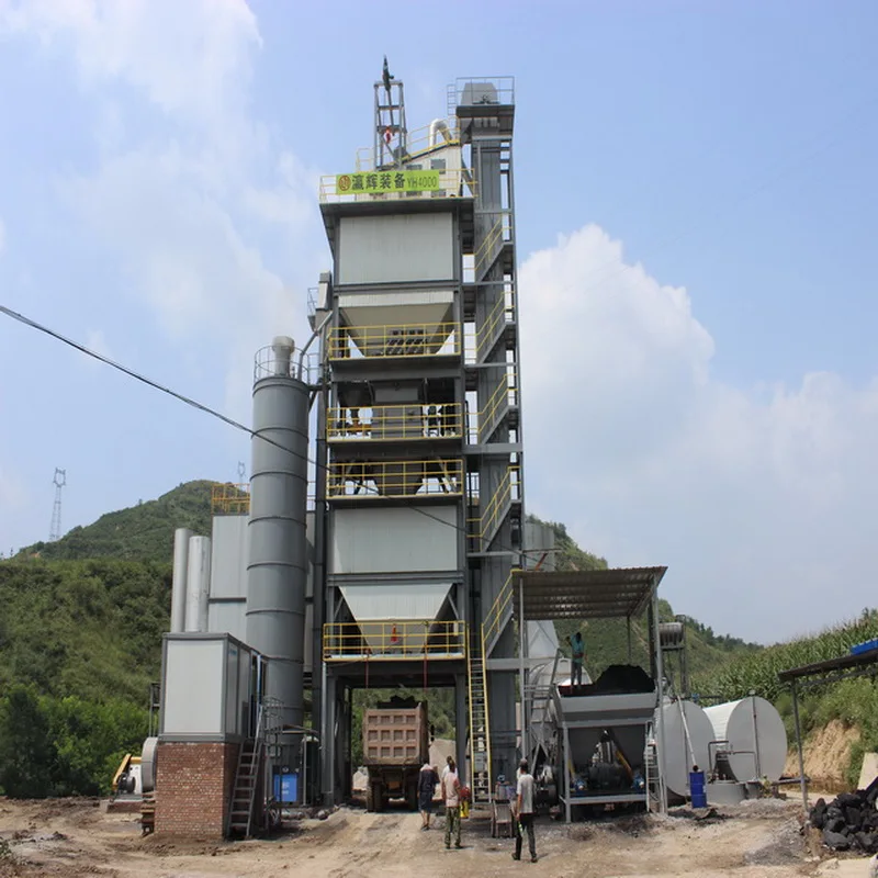 Capacity 120T/H Stationary Asphalt Mixing Plant Model LB Series