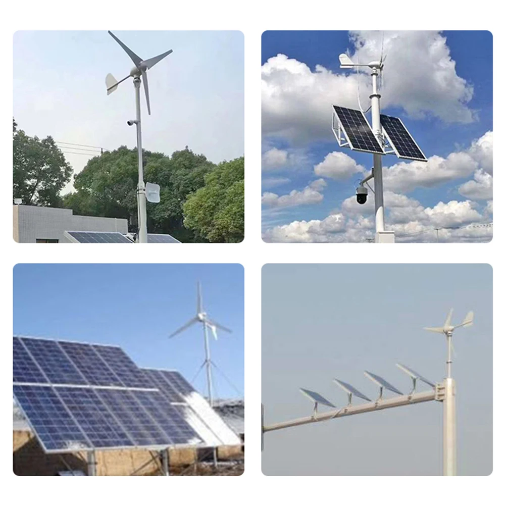 House use 24V 48V wind turbine 3 phase generator 800w 1000w horizontal type wind turbine with CE certification