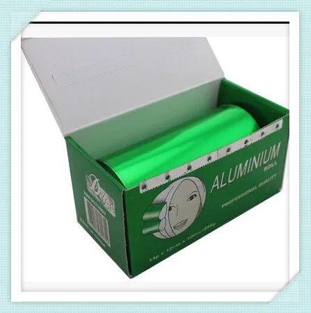 whole silver red green blue gold 10cm wide hair salon dyeing foil roll