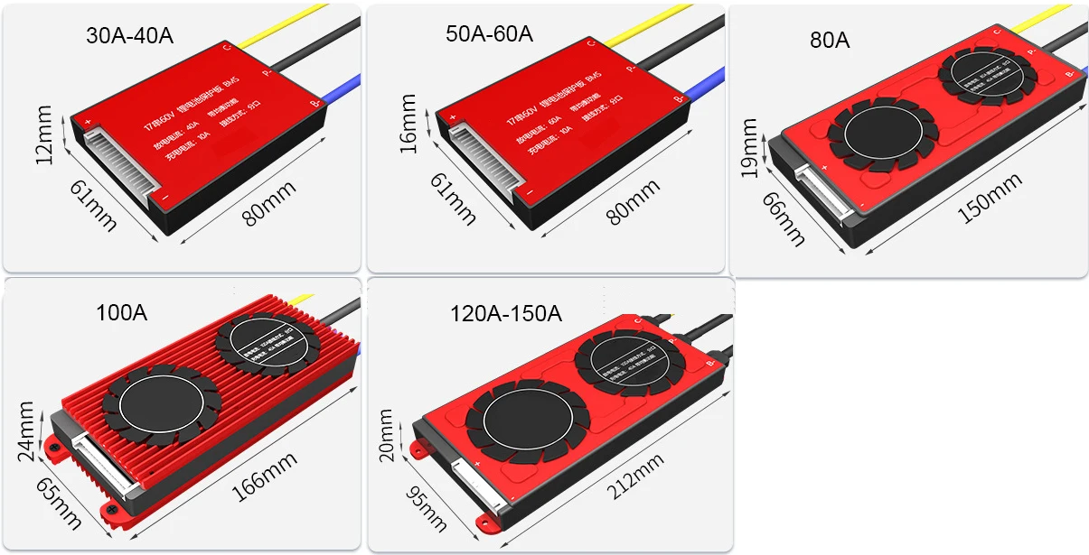 Индивидуальный LFP LTO аккумулятор 16s 48V PCBA BMS для литиевых титанатных аккумуляторных