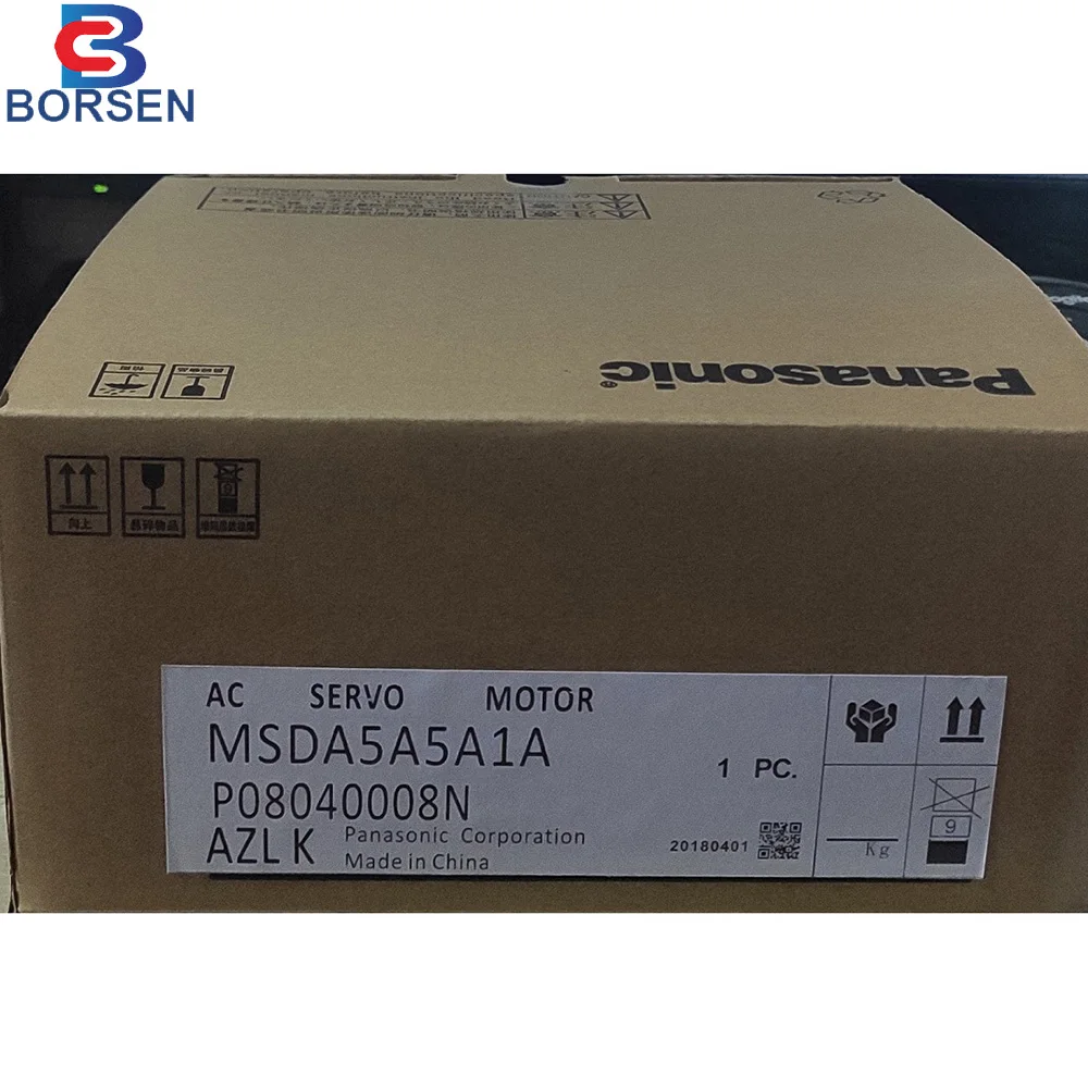  Оригинальный Новый 50 Вт серводвигатель переменного тока для Panasonic MSDA5A1A07