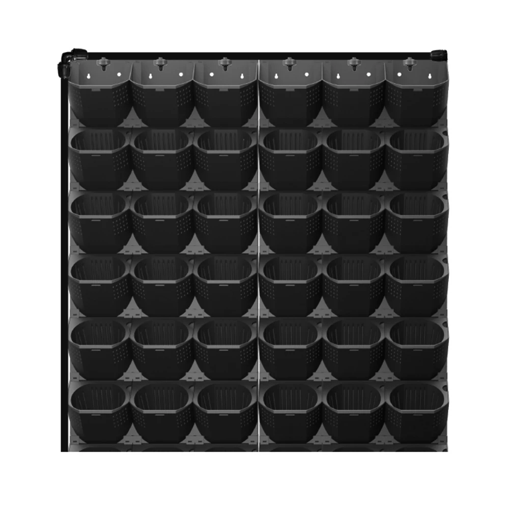 Пластиковый вертикальный садовый горшок для цветов