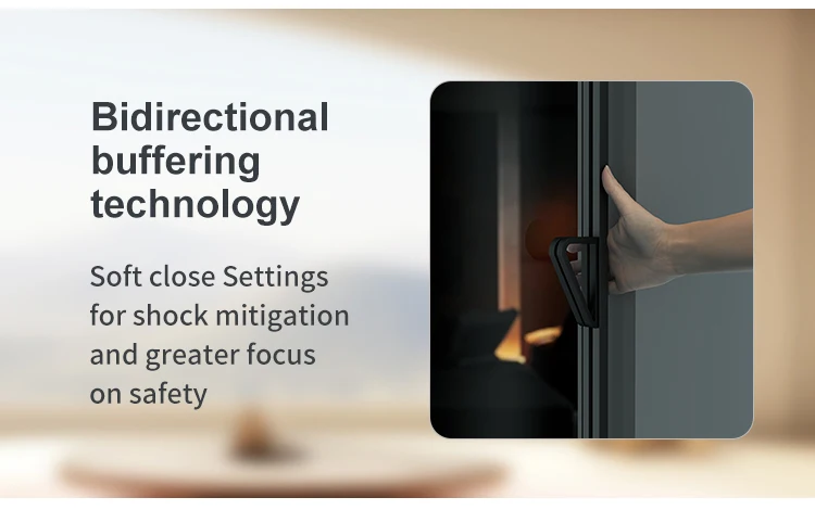 Modern design aluminum frame custom kitchen sliding door ultra-thin double-layer glass indoor sliding door with screen