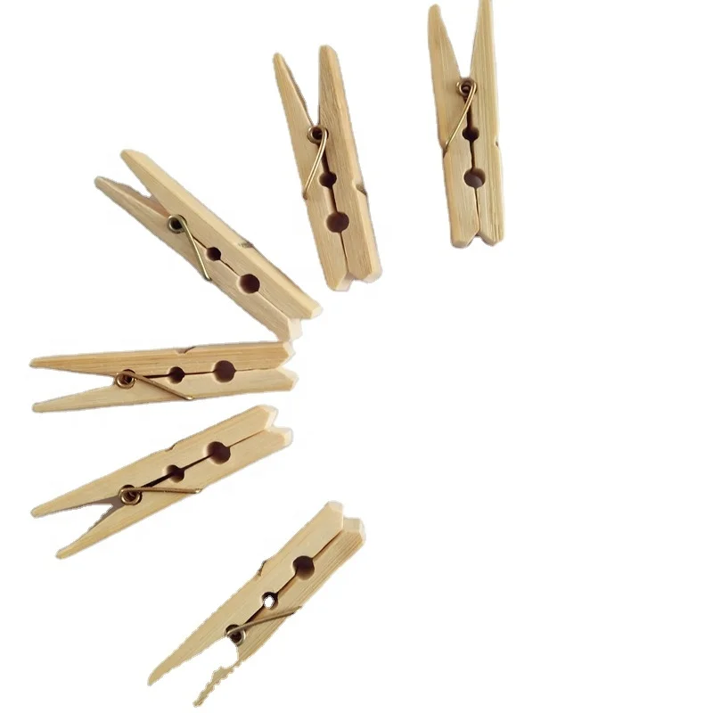 bamboo clothespins for home usage