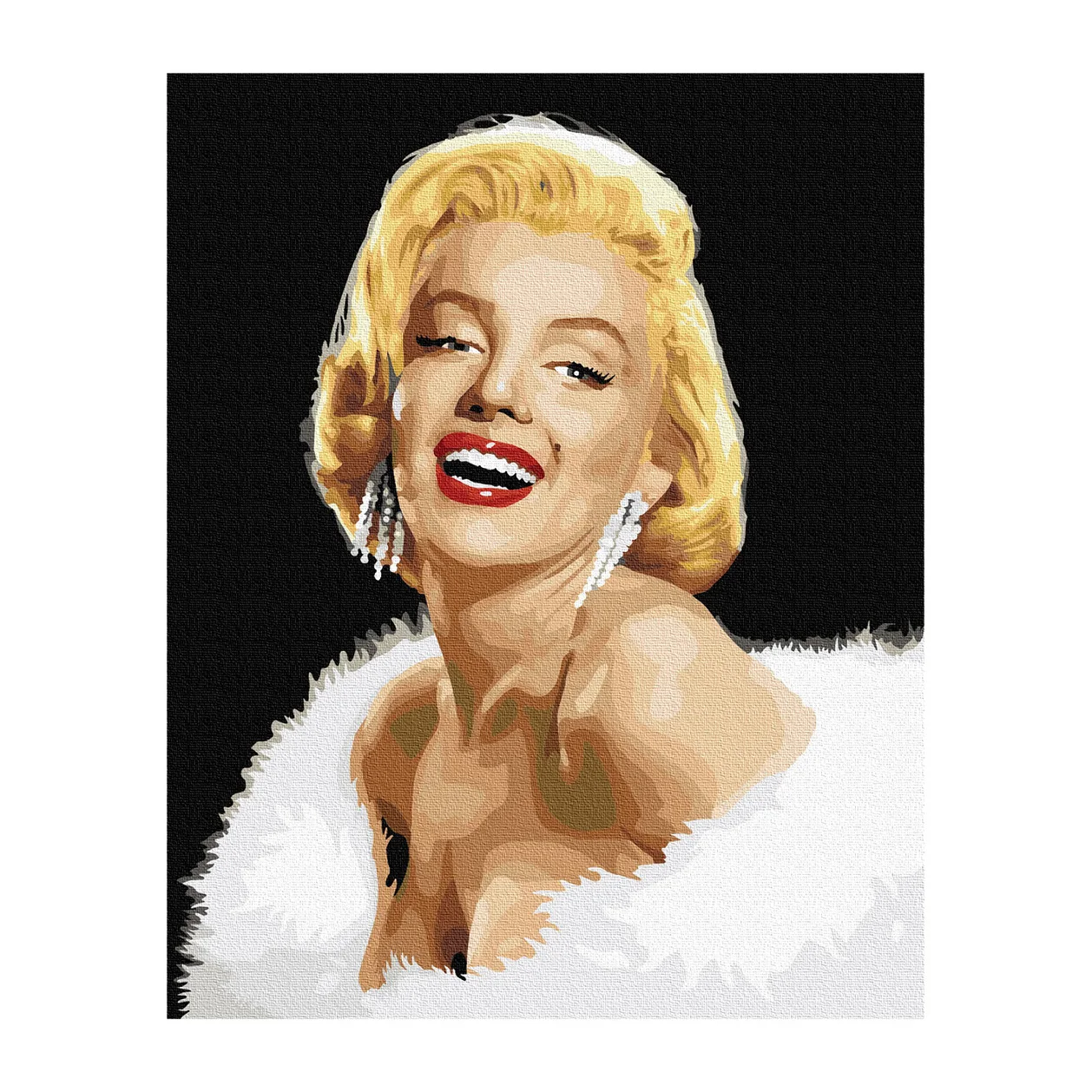 Unique style digital painting decorative canvas painting sexy beauty portrait oil painting by numbers for adult